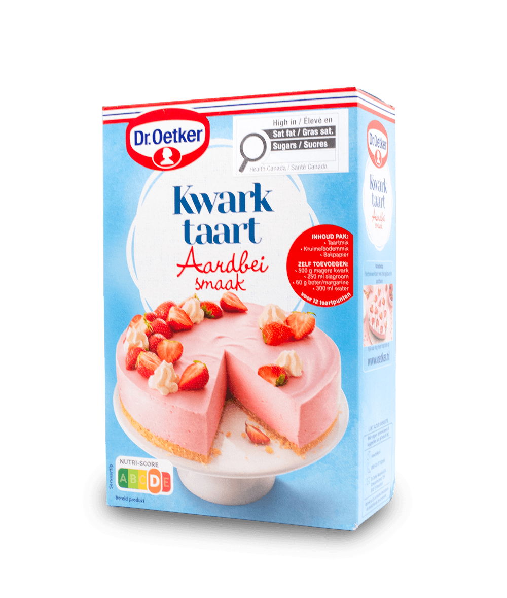 Dr Oetker Quark Cake Mix - Strawberry 440g