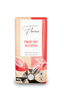 Flaveur Chocolate Bar - Red Pepper 90g