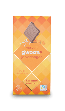 Gwoon Chocolate Bar - Caramel Seasalt 100g