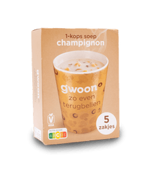Gwoon One Cup Soup - Mushroom 5pk