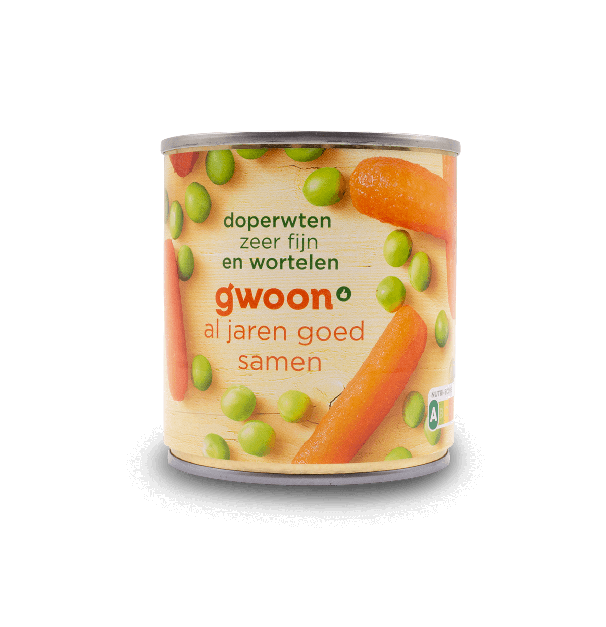 Gwoon Peas & Carrots in Tin 200g