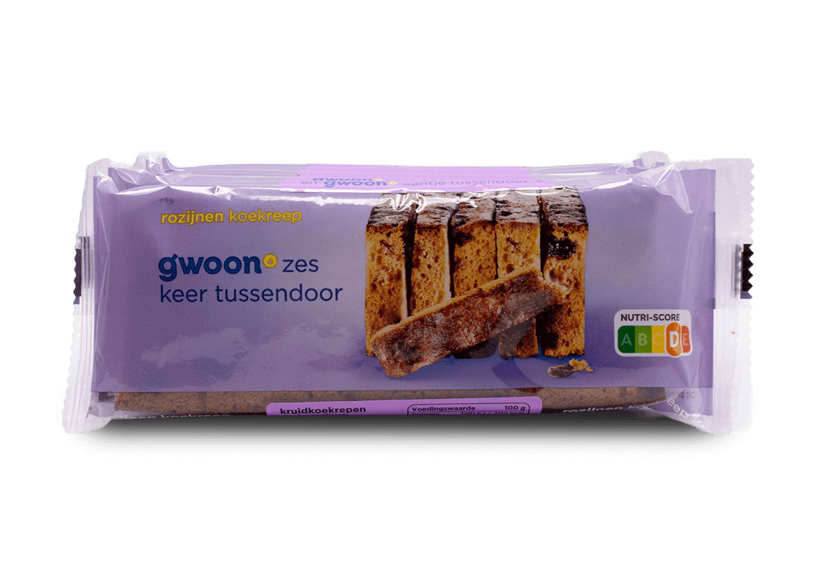 Gwoon Raisin Cake Slices 390g