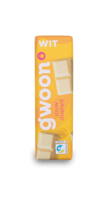 Gwoon Chocolate Bar - White 100g