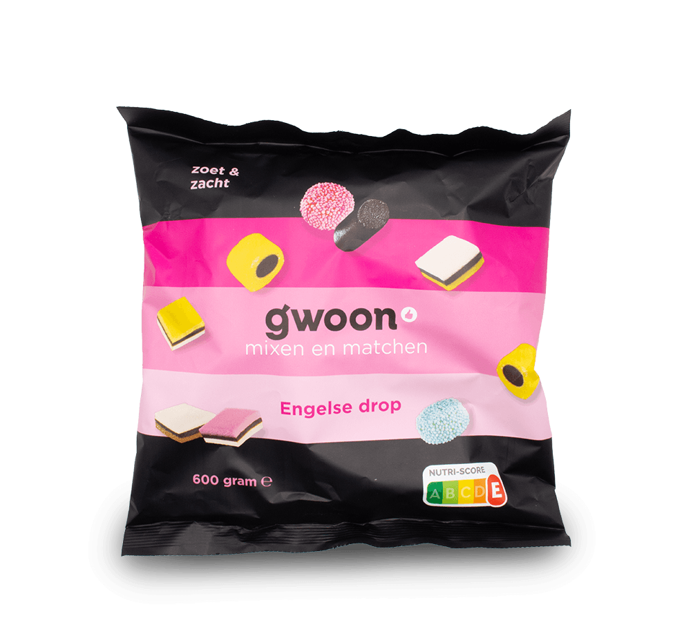 Gwoon English Liquorice 600g