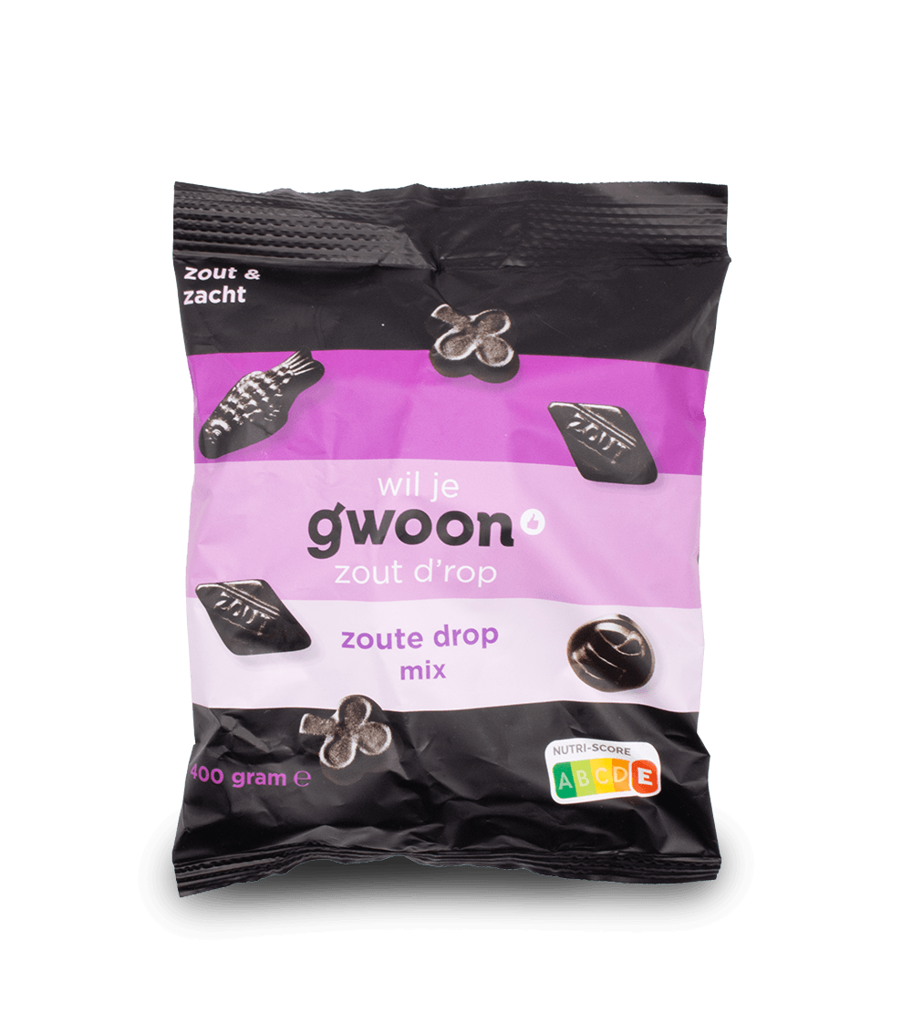 Gwoon Gemengde Zoute (Salty) Drop 400g