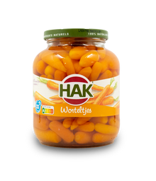 Hak Carrots 680g