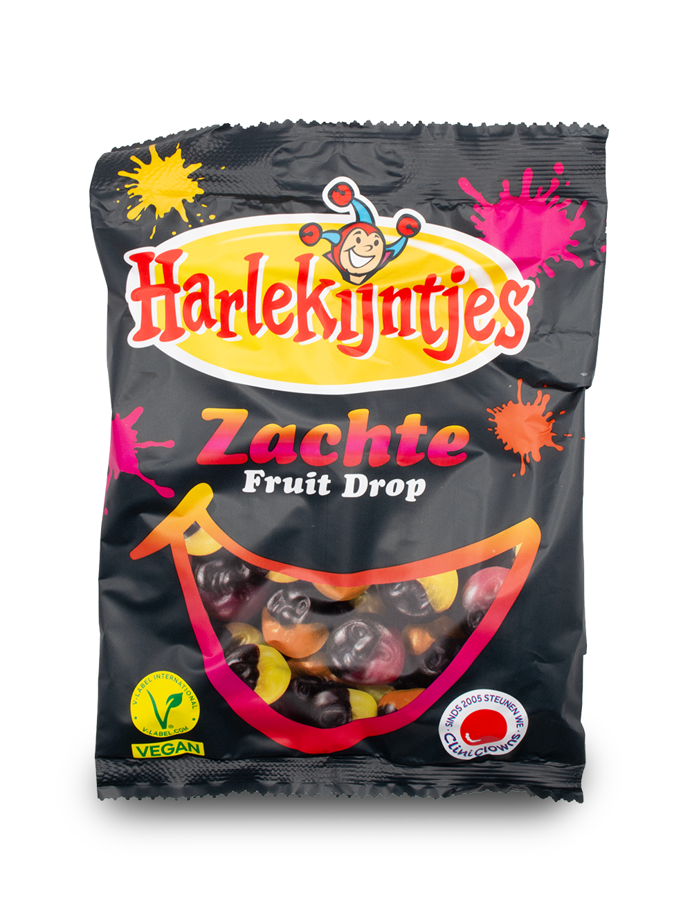 Harlekijntjes Liquorice Fruit Gums 300g