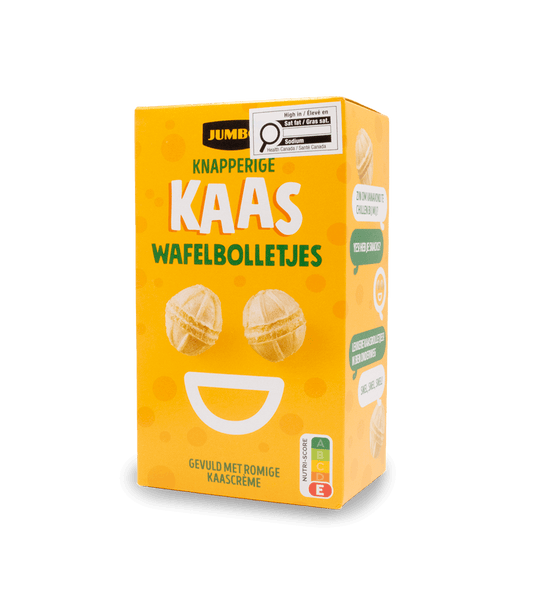 Jumbo Cheese Waffle Balls 100g