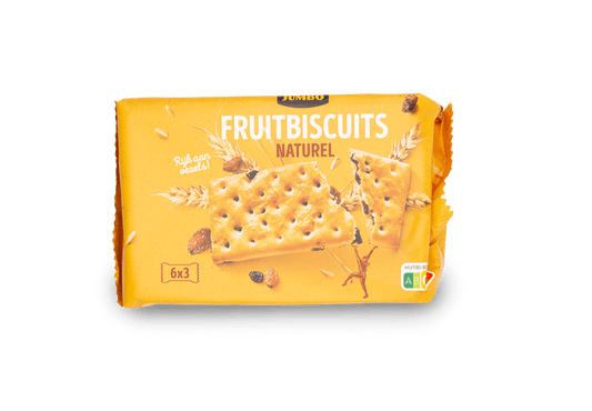Jumbo Fruit Biscuits - Natural 262g