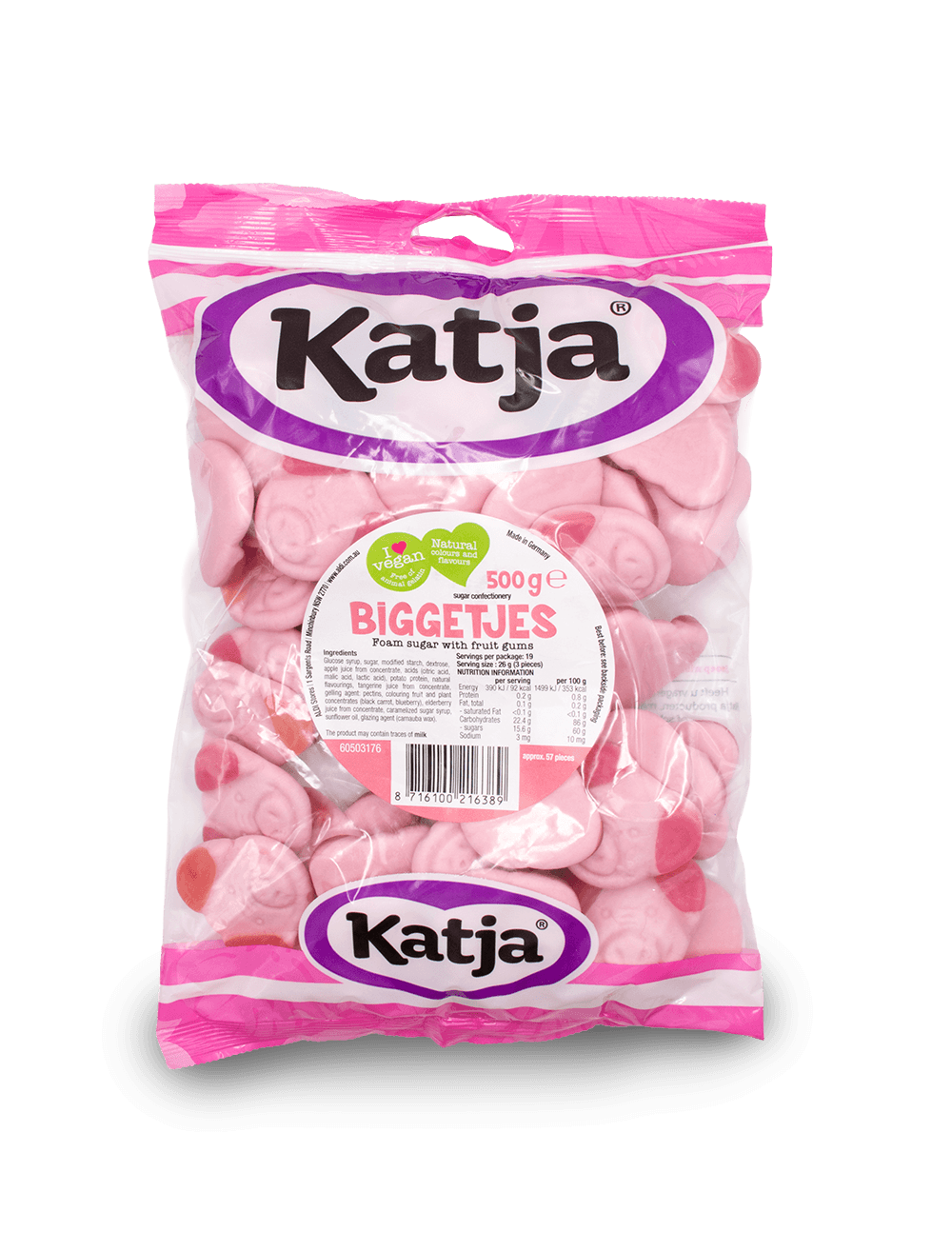 Katja Biggetjes (Pig Faces) 500g