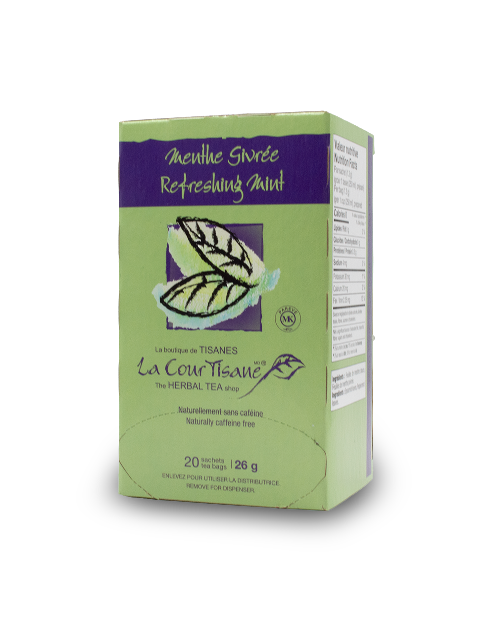 La CourTisane Tea - Refreshing Mint 26g