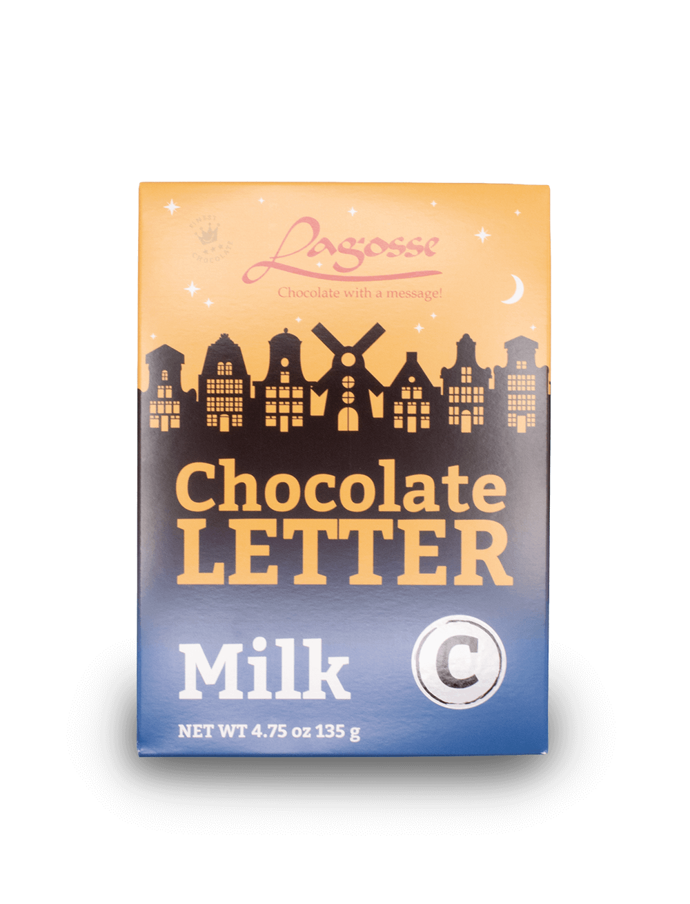 Lagosse Dutch Chocolate Letter 135g
