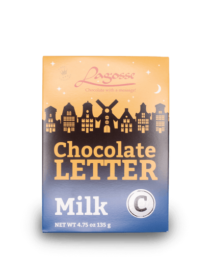 Lagosse Dutch Chocolate Letter 135g
