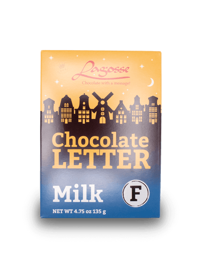 Lagosse Dutch Chocolate Letter 135g
