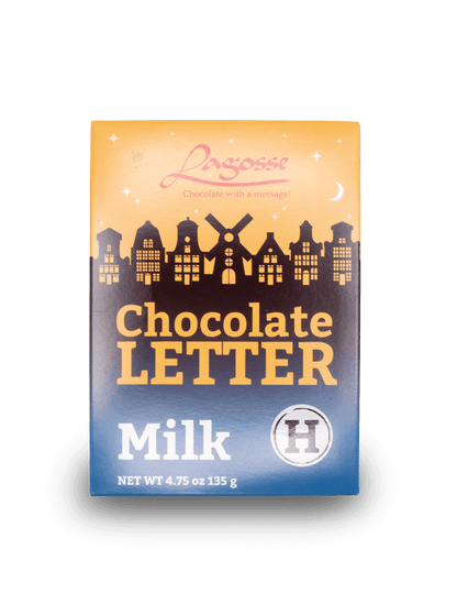Lagosse Dutch Chocolate Letter 135g