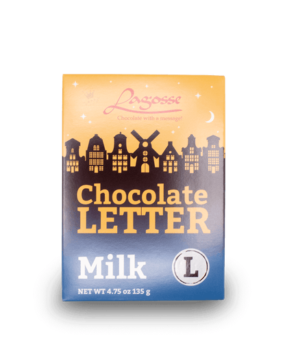 Lagosse Dutch Chocolate Letter 135g