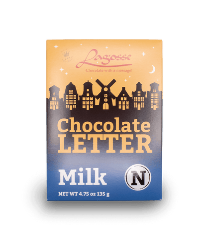 Lagosse Dutch Chocolate Letter 135g