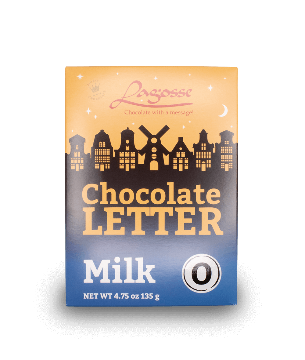Lagosse Dutch Chocolate Letter 135g