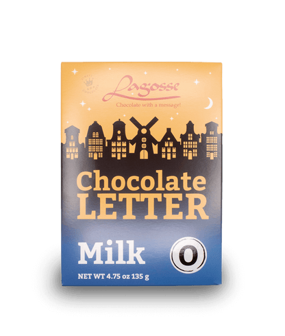 Lagosse Dutch Chocolate Letter 135g