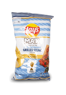 Lays Max Argentinian Grilled Steak 120g