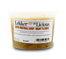 Lekker deLicious Frozen Meal - Dutch Meatball Soup