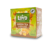 Loyd Green Tea with Lemon, Honey and Ginger 40g