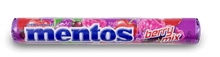 Mentos Berry Mix Roll 40g