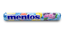 Mentos Soda Mix Roll 39g