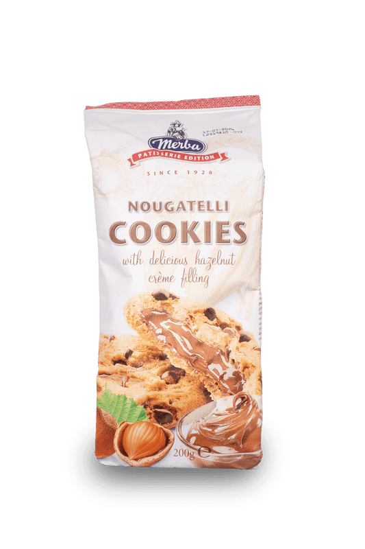 Merba Nougatelli Cookies 200g