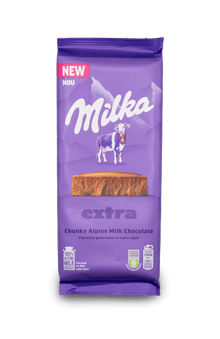 Milka Extra Chocolate Bar - Alpine Milk 180g