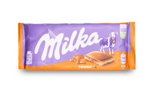 Milka Chocolate Bar - Caramel Filled 100g