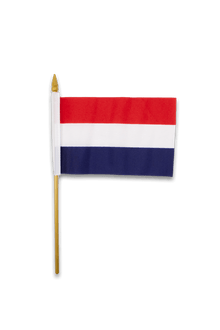 Netherlands Flag On Stick - Small