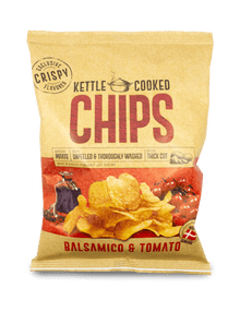 OK Snacks Kettle Chips - Balsamic & Tomato 150g