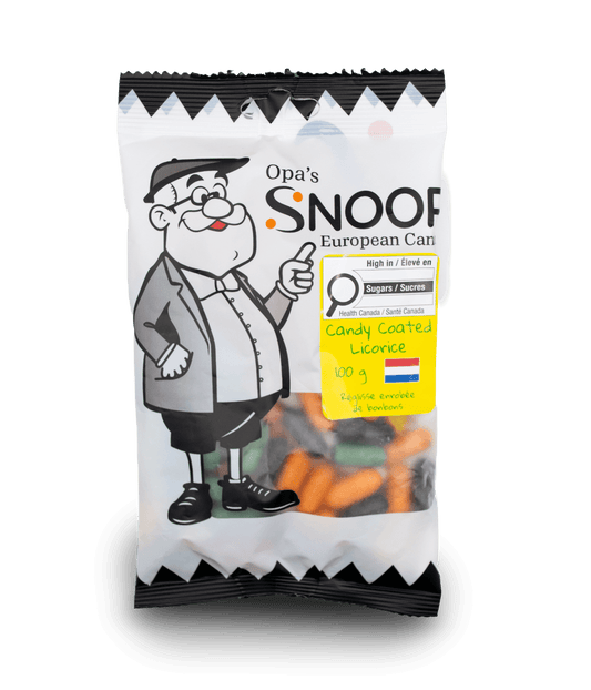 Opa's Snoop Candy Coated Liquorice 100g