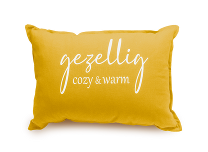 Pillow 14x20 - Gezzelig Cozy & Warm