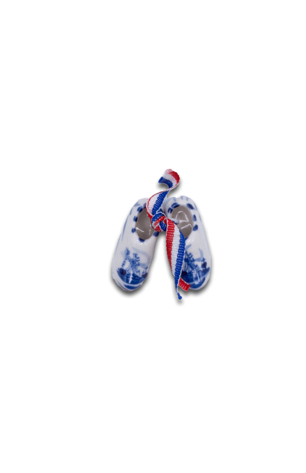 Porcelain Clog Pair - Baby Delft