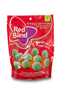 Red Band Menthol Groentjes 220g