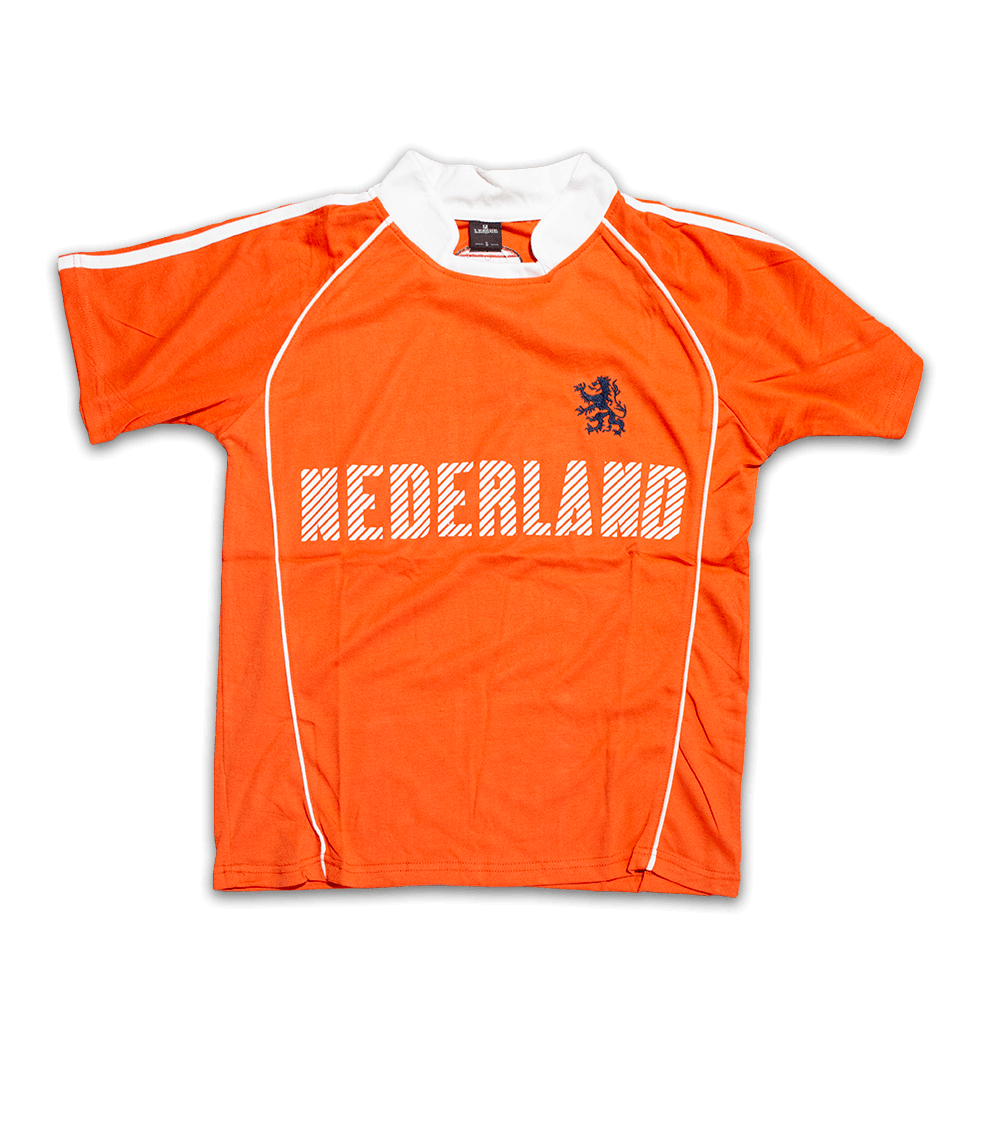 Shirt - Nederland Orange White
