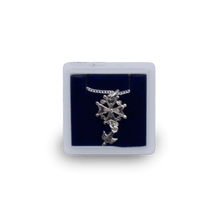 Silver Hugenot Cross with Chain - Small