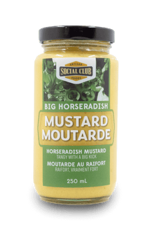 Social Club Mustard - Horseradish 250ml