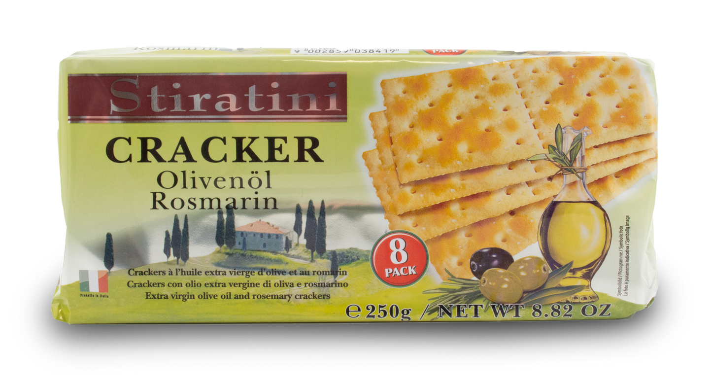 Stiratini Crackers Olive Oil and Rosemary 250g