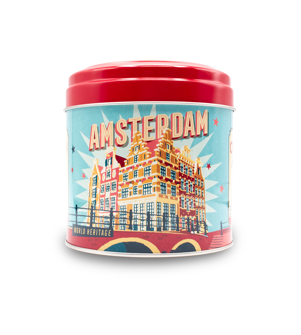 Stroopwafel Tin - Vintage Amsterdam