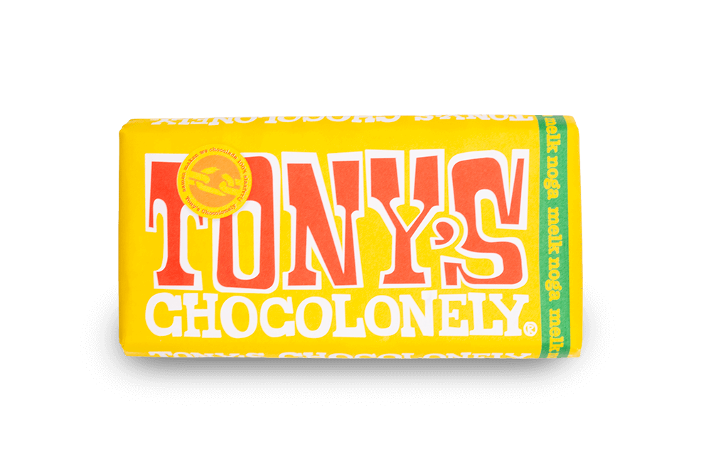 Tony's Chocolonely Chocolate Bar - Milk with Nougat 180g
