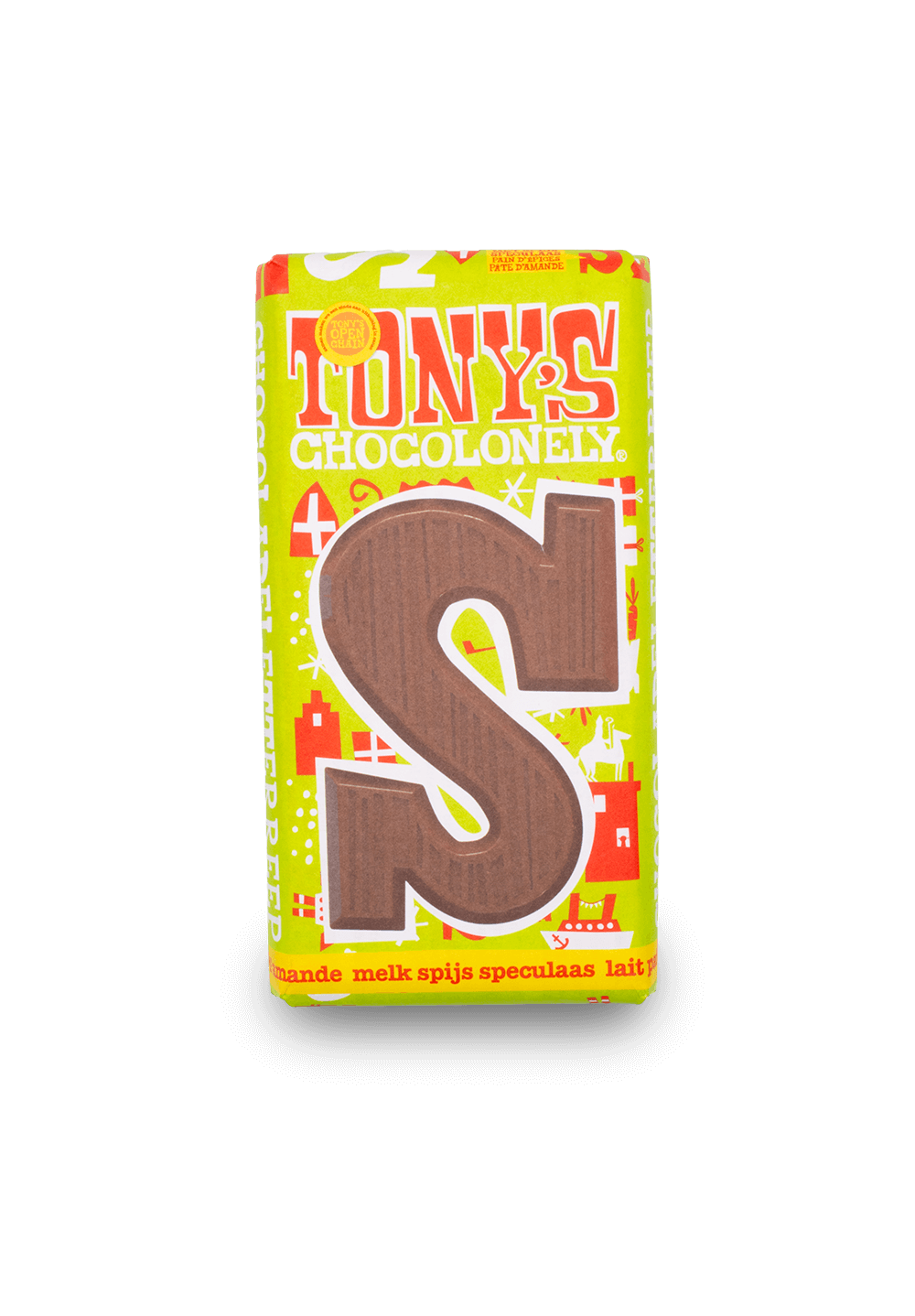 Tony's Chocolonely Chocolate Bar - Speculaas 180g