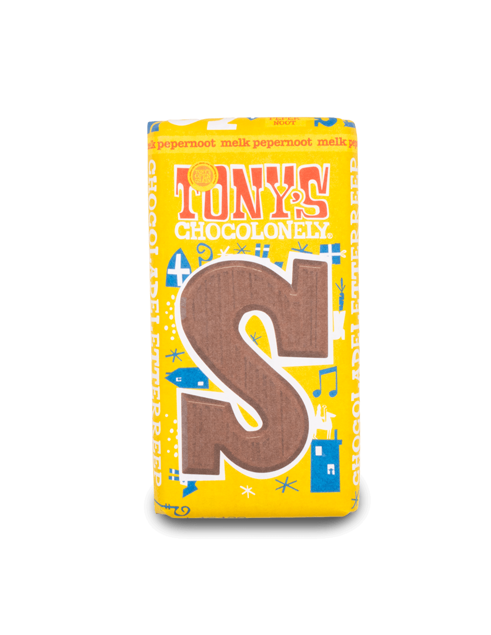 Tony's Chocolonely Chocolate Bar - Kruidnoten 90g