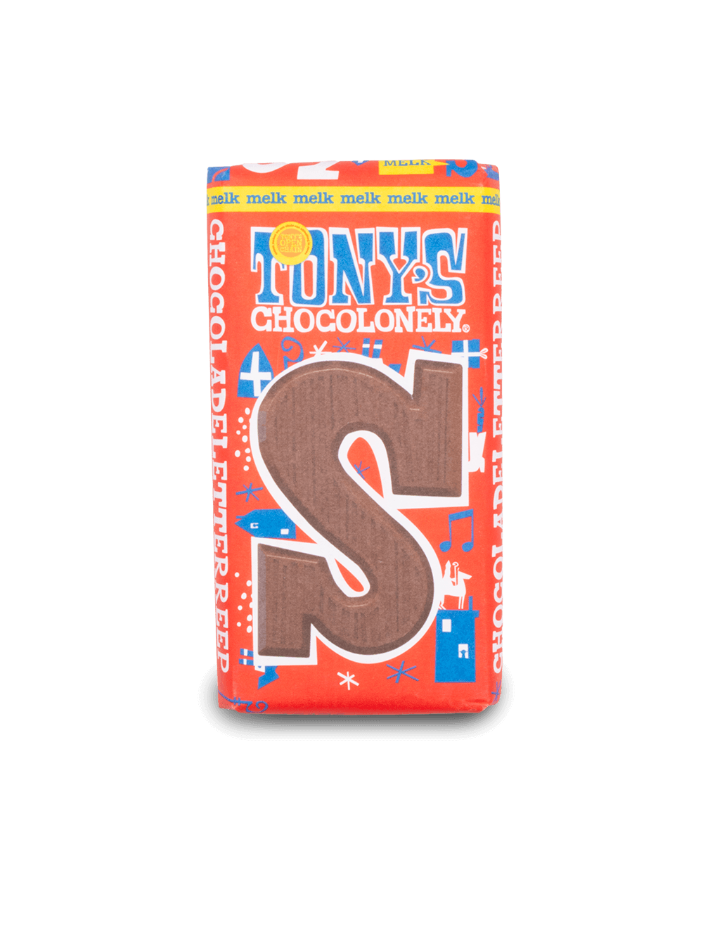 Tony's Chocolonely Chocolate Bar - Milk S 90g