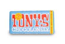 Tony's Chocolonely Chocolate Bar - Dark/Milk 180g