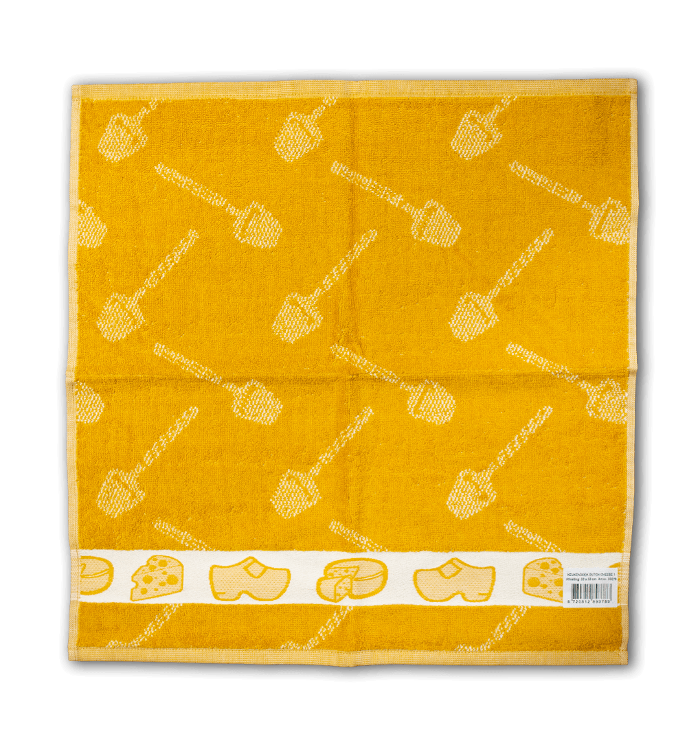 Twentse Clogs & Cheese Kitchen Towel