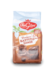 Van Gilse Donkere Basterd Suiker Dark Baking Sugar 500g