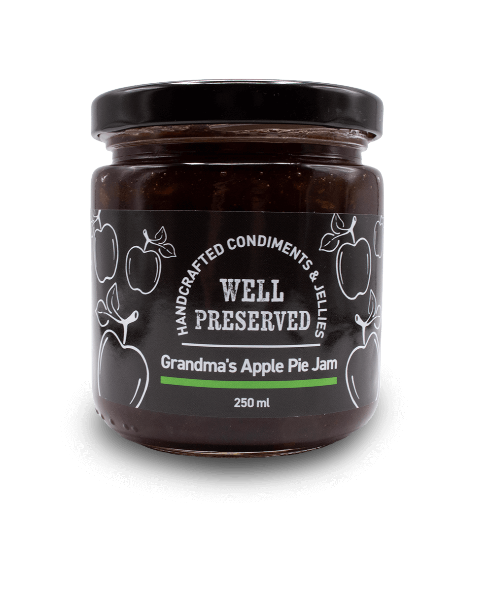 Well Preserved Jam - Grandma's Apple Pie 250ml